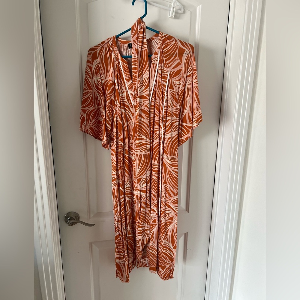 Eloquii orange dress. Size 14/16.